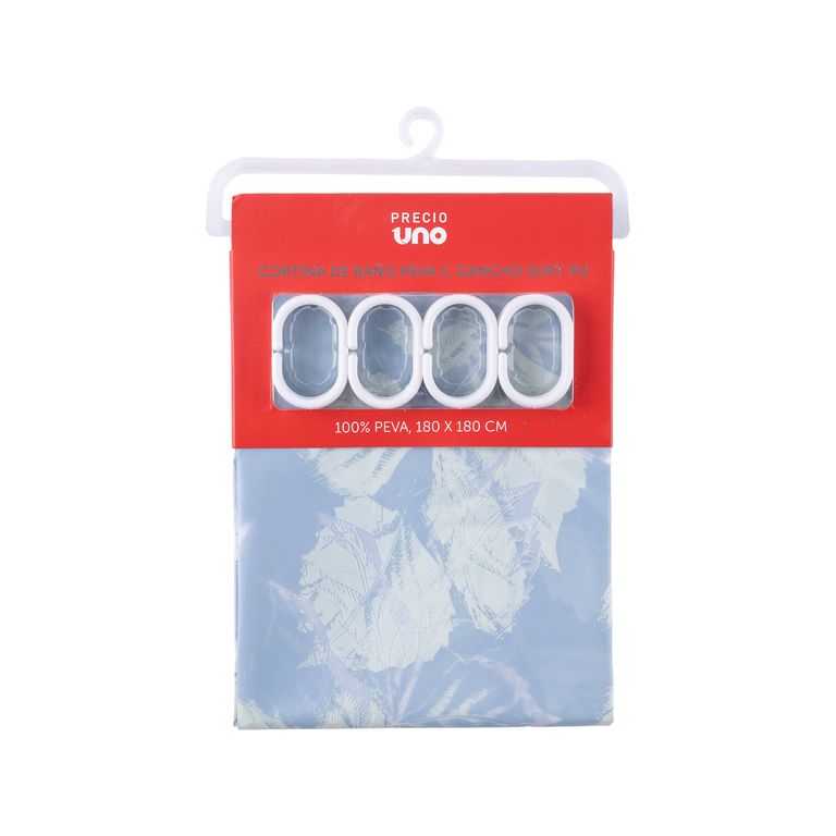 Cortina de Baño Peva C Gancho Surt Pu