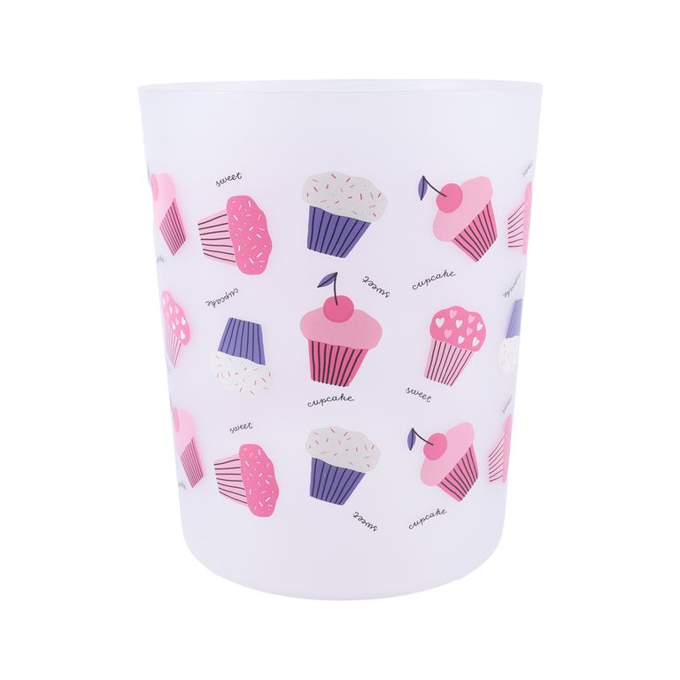 Basurero Col FútBolígrafo Cupcake