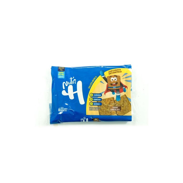 Galleta Antianémica Nutri H Chocolate Empaque 180 g