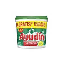 AYUDIN - Lavavajilla En Pasta Limón Y Sábila Envase 850 g