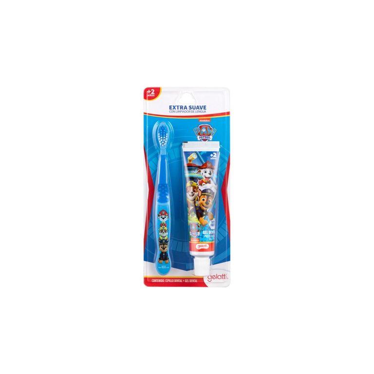 Cepillo Gelatti Paw Patrol +  Gel Dental 50 mL