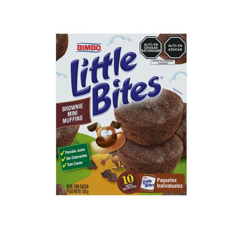 Little Bites Brownie Bimbo Caja 10 Und