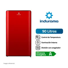 INDURAMA - Frigobar 90 L RI-109R Rojo