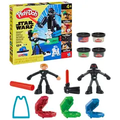 PLAY DOH - Play Doh Star Wars Squish and Slice Lightsabers