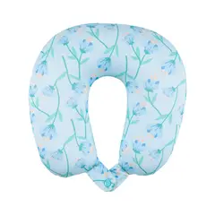 Casa Joven - Cojín Cuello Flores Azul