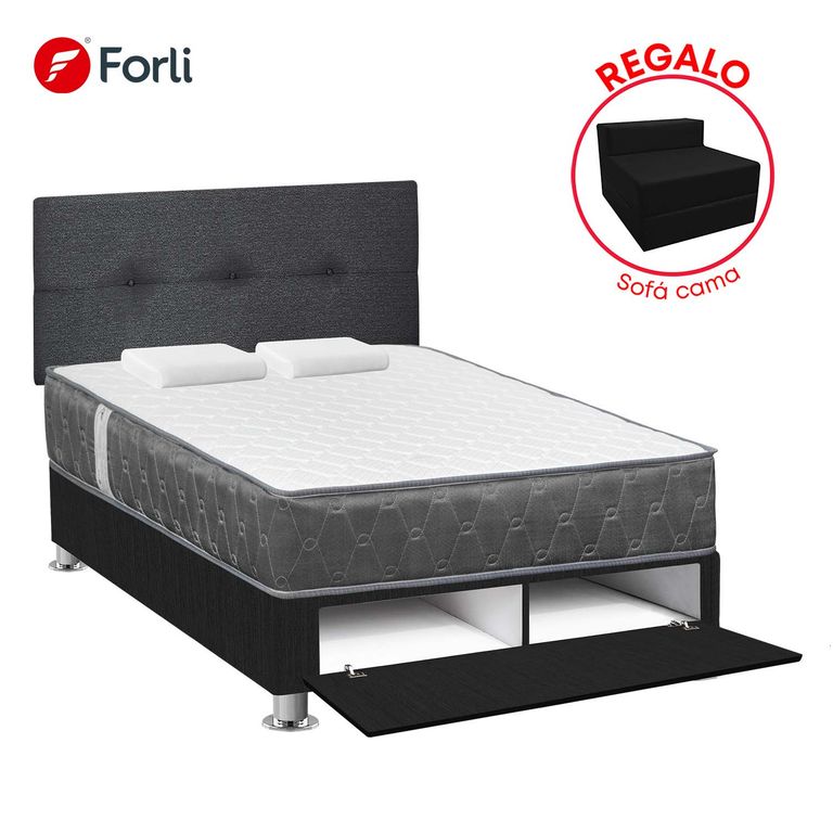 Dormitorio Sabanera Acqua 2Plz+Sofa Cama