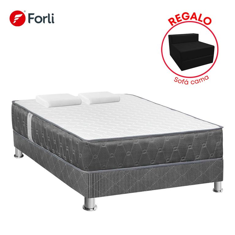 CAMA AMERICANA ACQUA 2PLZ+SOFA CAMA
