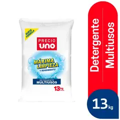 PRECIO UNO - Detergente en Polvo Precio Uno Bolsa 13 kg