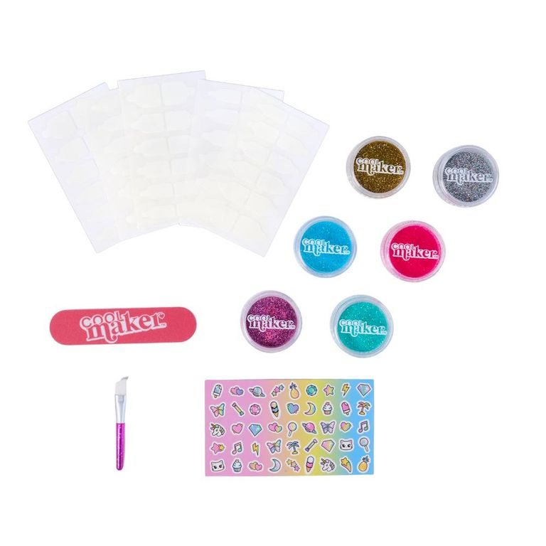 Go Glam Glitter Nails