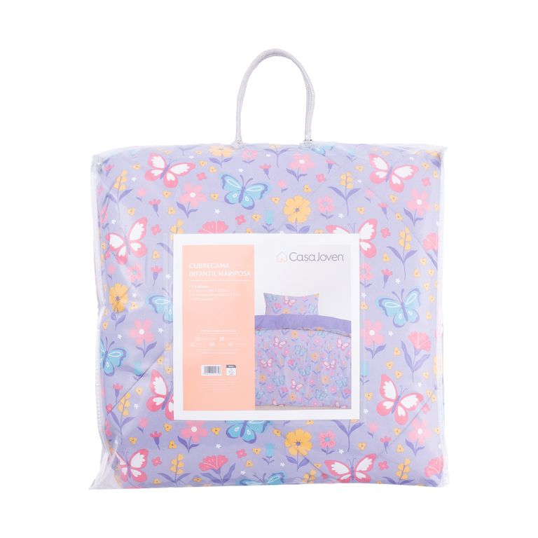 Cubrecama Infantil Mariposa