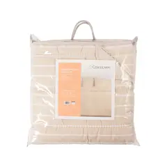 CASA JOVEN - Cubrecama Lara 2Plz Beige