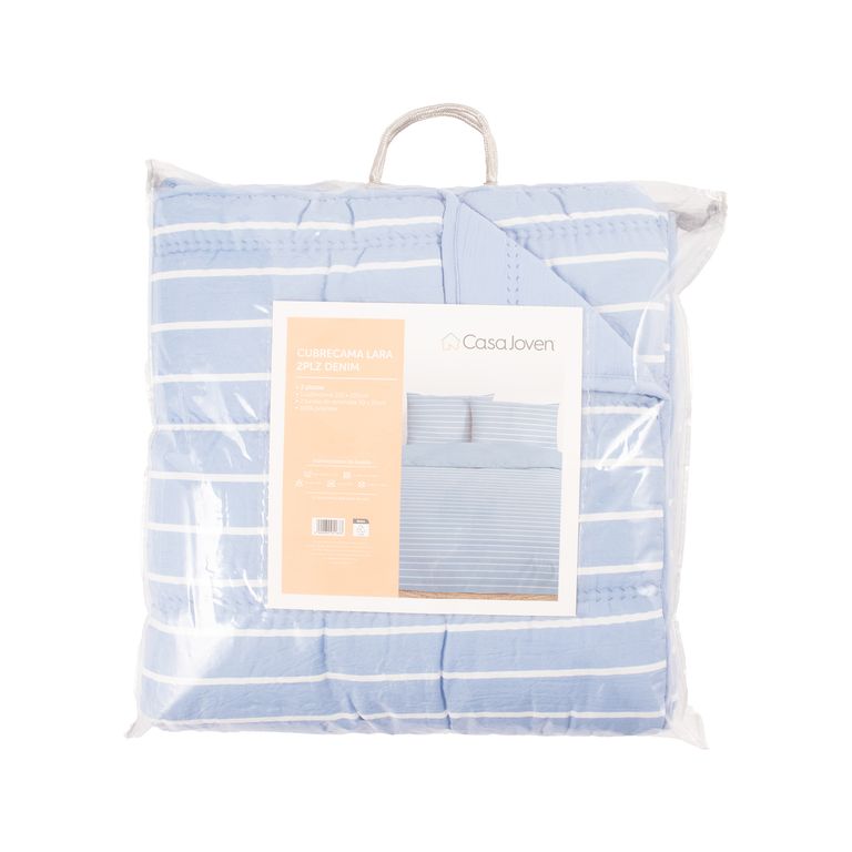 Cubrecama Lara 2Plz Denim