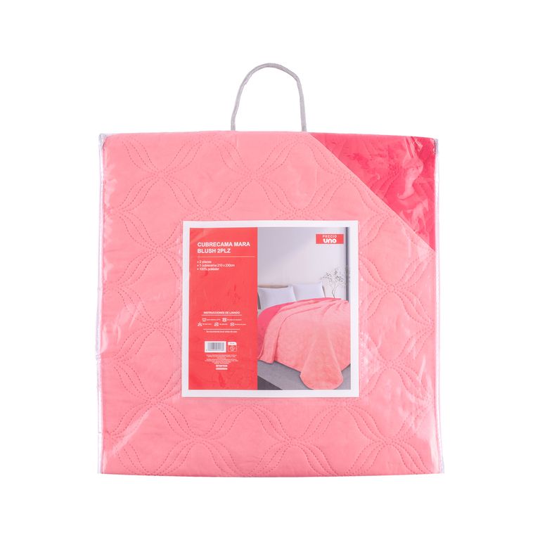 Cubrecama Mara Blush 2Pl
