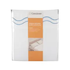 Casa Joven - Sábanas Broderie Blanca Denim 2Plz