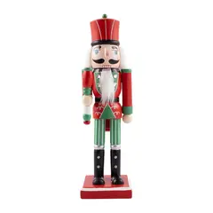 undefined - Cascanuez Rojo y Verde 25cm
