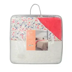 CASA JOVEN - Set de Cama Quilt 1.5Plz Fresa