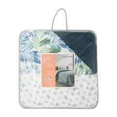 CASA JOVEN - SET DE CAMA QUILT 1.5PLZ VERDE