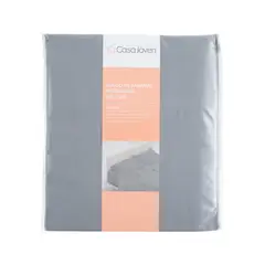 CASA JOVEN - Juego de Sábanas Microfibra 2Plz Gri