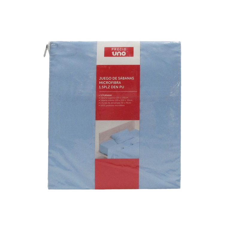 Juego de Sábanas Microfibra 1.5Plz Den