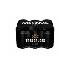 TRES CRUCES LAGER - 6PACK TRES CRUCES LAGER LT X 355 ML