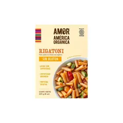AMERICA ORGANICA - PASTA ANDINA RIGATONI PROTEICA 227G AMOR