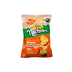 BUSKY SNACKS - Nachos Tortilla Picante Bucky Bolsa 130 g