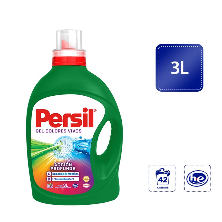 Detergente Líquido Persil Color Botella 3 L