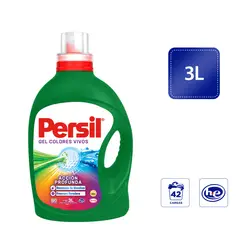PERSIL - Detergente Líquido Persil Colores Vivos Envase 3 L