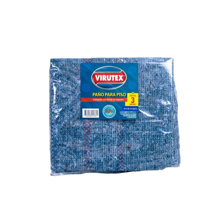 Paño para Piso con Ojal Virutex Empaque 3 Und