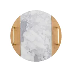 Casa Joven - Tabla Bamboo Marmol Celebration 30 cm