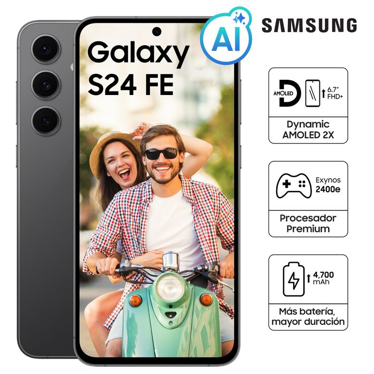 Smarphone Galaxy S24FE 128Gb Black