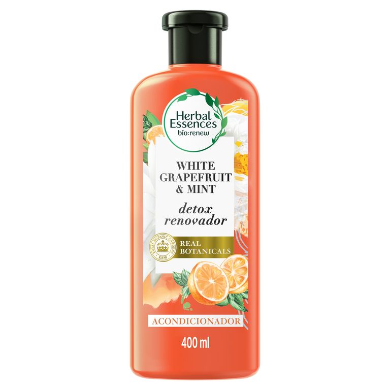 Acondicionador Herbal Essences Bio:renew White Grapefruit & Mint Botella 400 mL