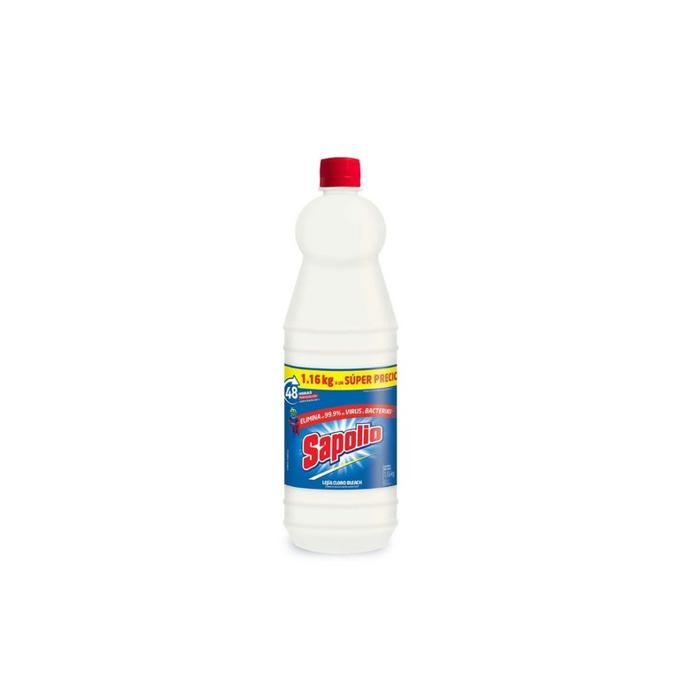 Lejía Sapolio Original Botella 1.6 Kg