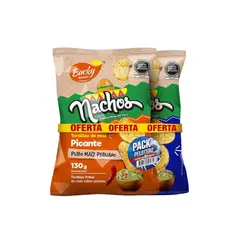 BUCKY SNACKS - Pack Pelotero Nachos de Maíz Empaque 260 g