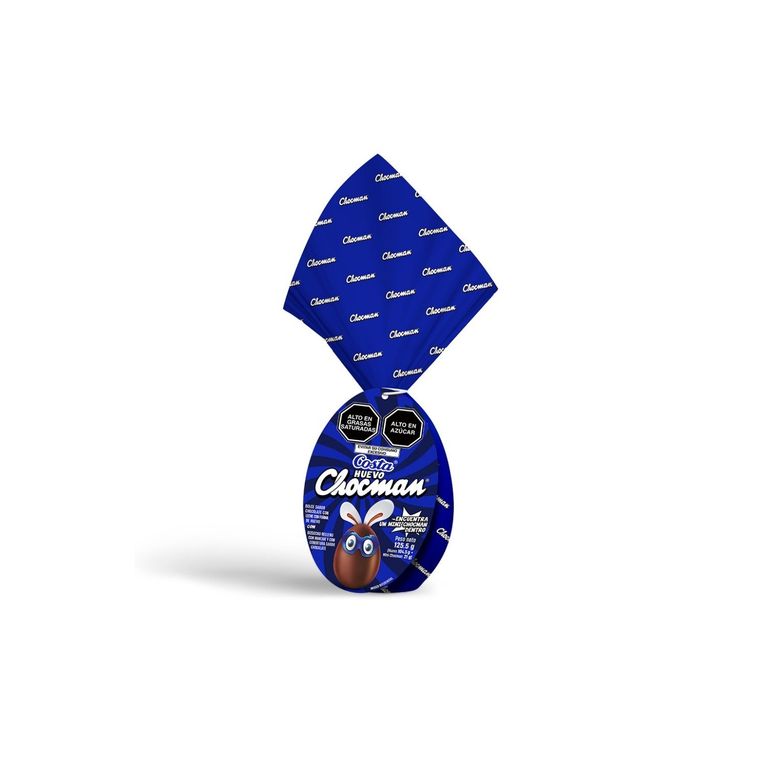 Huevo de Chocolate Costa Chocman Empaque 125.5 g