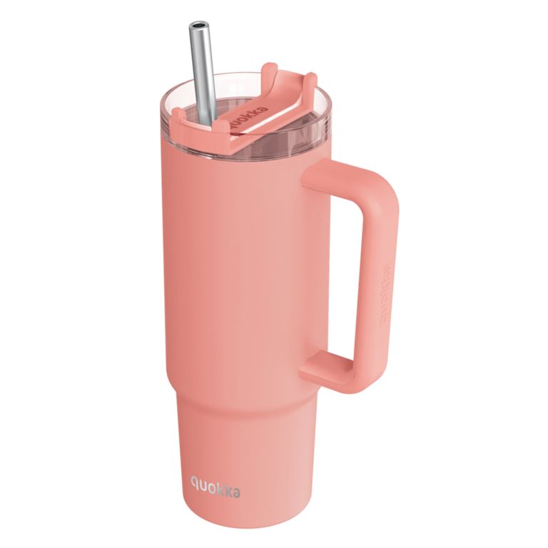 Termo Mug Quokka Drop Safe Vibe Pink Light Coral 880 mL