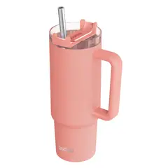 Quokka - Termo Mug Quokka Drop Safe Vibe Pink Light Coral 880 mL
