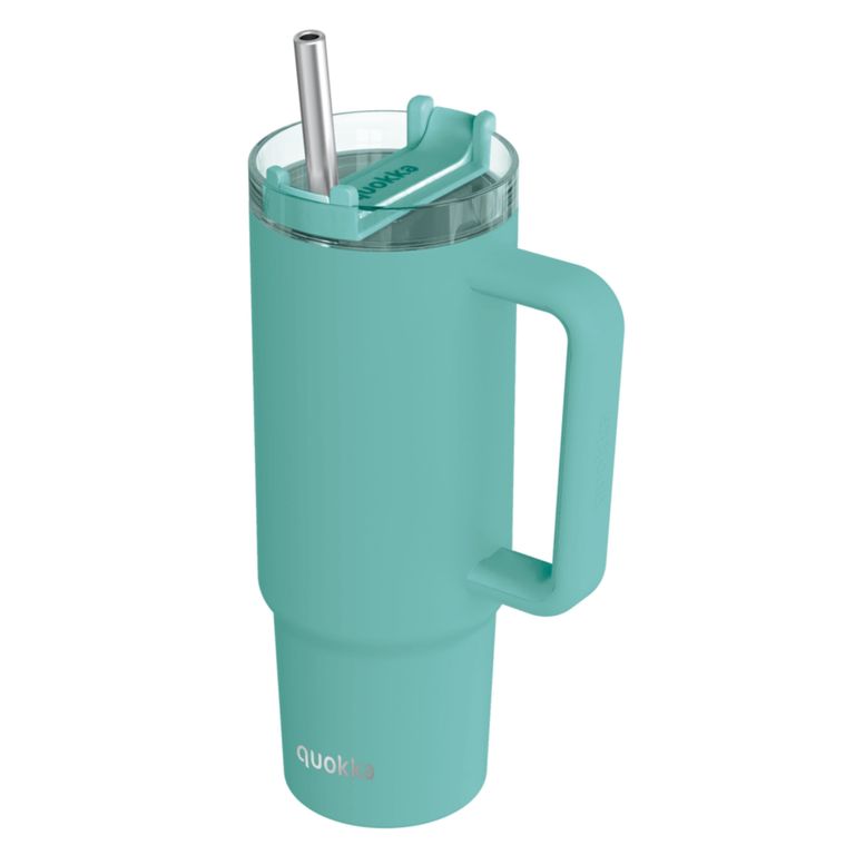 Termo Mug Quokka Drop Safe Vibe Pink Shore Green 880 mL