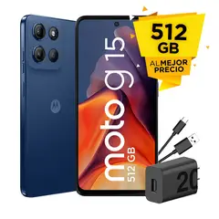 Motorola - Smartphone Moto G15 4+512GB Azul