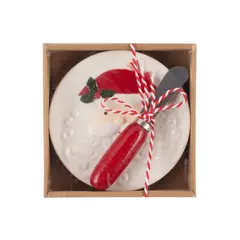 undefined - PLATO REGALABLE SANTA + CUCHILLO