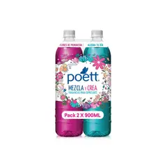 POETT - Limpiador Poett Alegra tu Día y Primavera Pack 2 Botellas 900 mL