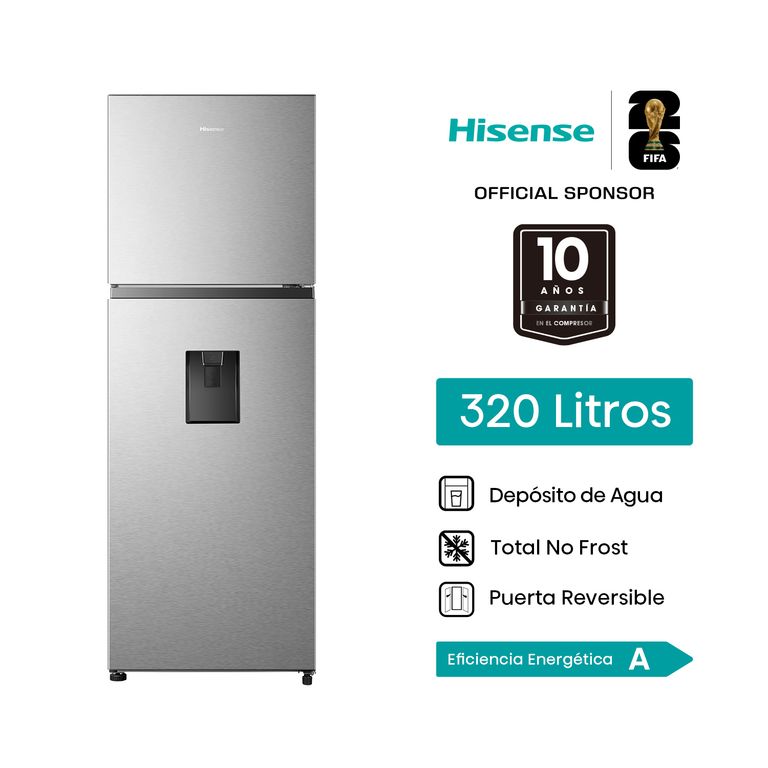 Refrigeradora Top Mount 324L