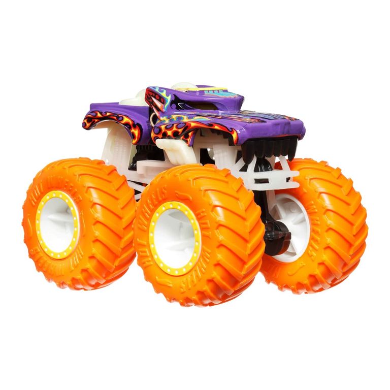 Monster Trucks 1:64 Hot Wheels Glow in The Dark Surtido