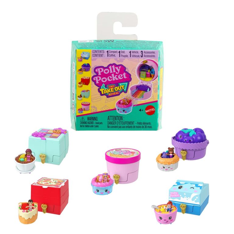 Polly Pocket Micro Tiny Takeout Reveal Surtido