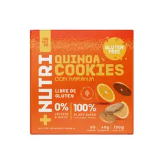 NUTRICO - Galletas de Quinua Nutrico Naranja Caja 5 Und