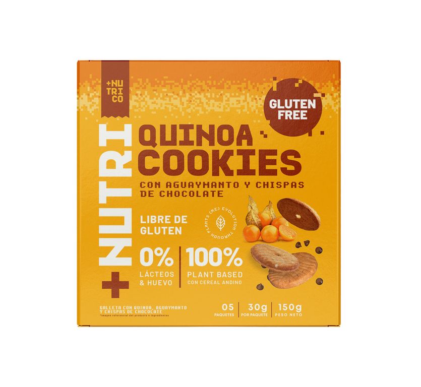 Galletas de Quinua Nutrico Aguaymanto Caja 5 Und