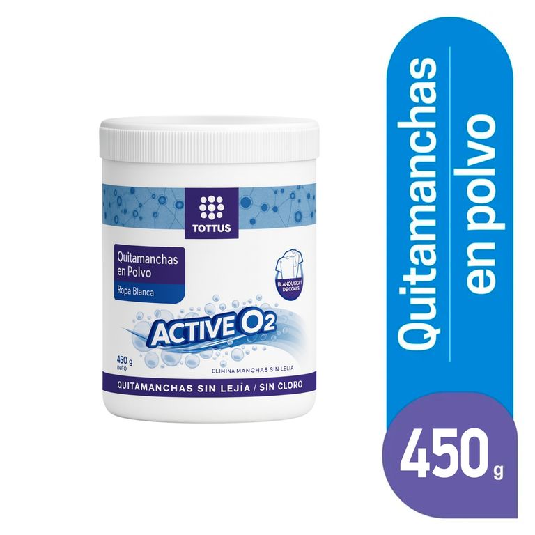 Quitamanchas Tottus Polvo Blanco Envase 450 g