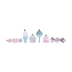 undefined - Set x 6 Colgantes Divertidos Candy