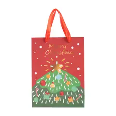 undefined - Bolsa Arbol Navidad Rojo 24 cm