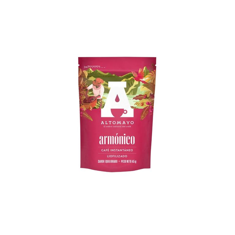 Café Instatáneo Altomayo Armonico Doypack 45 g